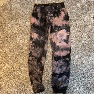 Tie dye Cargo Sweat pants!
